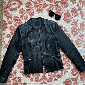 Black “leather” Jacket